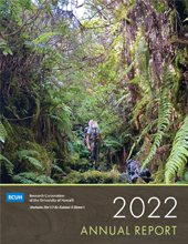 Thumbnail of 2022 RCUH Annual Report Cover