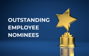 Star Award with text "Outstanding Employee Nominees"